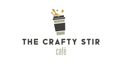the crafty stir cafe logo