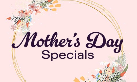 Mother's Day specials graphic